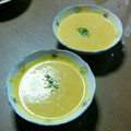 ビキナーもんちゃん's cooksnap of when they made 余ったかぼちゃの煮付けで簡単冷製スープ♡.