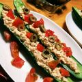 ハチワレねこ's cooksnap of when they made 育ちすぎキュウリ☆丸かじりタマゴサラダ！.