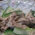 いつきら's cooksnap of when they made きゅうりと豚肉の中華炒め.