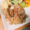 ma616y's cooksnap of when they made ２度揚げ不要＊かりかり衣の鶏もも唐揚げ＊.