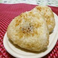 赤い電話's cooksnap of when they made 我が家の焼おにぎり.