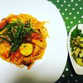ЖちゅらちゃんЖ's cooksnap of when they made ＊夏野菜のトマトソースパスタ＊.