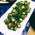 Riiiiisaaa's cooksnap of when they made オクラ＆大葉の梅味.