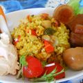 つきあやこ's cooksnap of when they made ピラフ風♪カレーの炊き込みご飯.