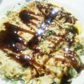 tresjolie's cooksnap of when they made 小麦粉でお好み焼き.