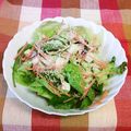 龍青空ママ's cooksnap of when they made チーズと☆生のほうれん草のサラダ.