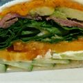 みけ109's cooksnap of when they made 贅沢ボリュームサンドイッチ♡.