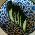 お山のエイ's cooksnap of when they made きゅうりのわさび漬け.