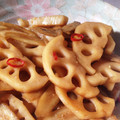 はらぺこしろうさぎ's cooksnap of when they made あともう一品☆蓮根のにんにく麺つゆ炒め.