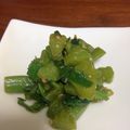クックV5LIE0☆'s cooksnap of when they made ランチ夕食に♪つるむらさきのポン酢あえ.