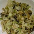 ちきちきちーた's cooksnap of when they made 簡単！茄子とキャベツの胡麻ドレ味噌炒め.