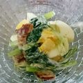 ♪あかいきのこ♪'s cooksnap of when they made 小松菜のエッグサラダ.
