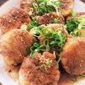 atat09's cooksnap of when they made 山芋の牛肉巻き♡.