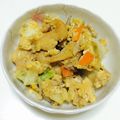 ジンベえちゃん's cooksnap of when they made 鶏皮で☆ぱぱっとキャベツ炒め.