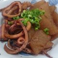 まいめる0720's cooksnap of when they made 大根とイカの煮物☆.