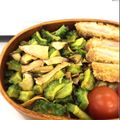 caruga's cooksnap of when they made ゴーヤとウインナーのカレー炒め☆お弁当に.