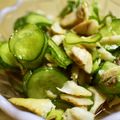 maruru-nn's cooksnap of when they made あじの開きのポン酢和え.