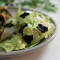 まろんかふぇ's cooksnap of when they made レタスと海苔のまぜまぜサラダ.