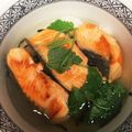konekonemp's cooksnap of when they made 料理と言えないレベルの簡単☆鮭茶漬け！.