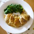 sumirenore's cooksnap of when they made 生姜あんがおいしい！豚肉のピカタ.