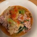 ほのぼのいっこ's cooksnap of when they made 簡単！激ウマ！豚バラキャベツのもつ鍋風♪.