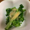 クックHDP0M2☆'s cooksnap of when they made 苦みがおいしい！菜の花の酢味噌かけ.