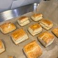 jinjincook's cooksnap of when they made ケンタッキーのビスケット.