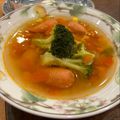 ずんこ's cooksnap of when they made フレッシュトマト☆食べる野菜スープ.