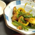 natsukori's cooksnap of when they made 簡単10分☆ピーマンとちくわのカレー炒め.