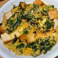 ナーちゃん's cooksnap of when they made 厚揚げと水菜の卵とじ♪丼にもいけます♪.