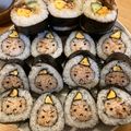 Mieまま's cooksnap of when they made 節分★恵方巻・鬼巻き寿司.