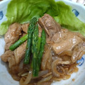 さがおり's cooksnap of when they made 簡単！生姜焼きより＊豚ロースにんにく焼き.