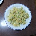 愛ちゃんばあば's cooksnap of when they made レンジ5分でＯＫ☆驚きのパラパラ炒飯.