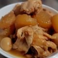 ひんべえ's cooksnap of when they made 手羽元と大根の味噌煮☆圧力鍋で.