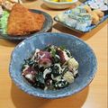 イベ長's cooksnap of when they made ✿たこ・きゅうり・わかめの酢の物✿.