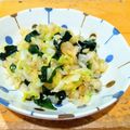 ちーまぐ's cooksnap of when they made ヘルシー＆栄養満点！白菜とわかめのサラダ.