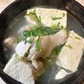 あい♪らんど's cooksnap of when they made プルップル♪鶏手羽元DE水炊き風湯豆腐♪.