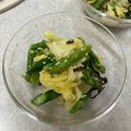 ☆すぬぴっぴ☆'s cooksnap of when they made あと一品！キャベツとアスパラを塩昆布で.