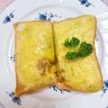 みっちゃん❇️68's cooksnap of when they made ☆山わさびトースト☆.
