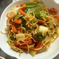 hawaiisuki's cooksnap of when they made シーフードミックスで！海鮮塩焼きそば☆.