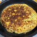ママメイン！時々子供's cooksnap of when they made 長ネギたっぷりオムレツ♪.