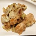 なおゆきそら's cooksnap of when they made 鶏胸肉と春キャベツのレモンオイスター炒め.