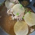 イビーザ's cooksnap of when they made 超簡単！大根丸ごと1本鍋.