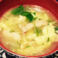 なむい's cooksnap of when they made 鶏皮で茶碗蒸し風スープ.