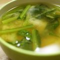 maruru-nn's cooksnap of when they made じゃがいもと小松菜のお味噌汁.