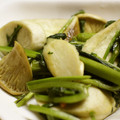 maruru-nn's cooksnap of when they made 空芯菜とエリンギのニンニク炒め.