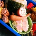 ユリmama's cooksnap of when they made ポテサラで紫陽花　キャラデコおかず.