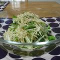 ダイナマイト漆黒's cooksnap of when they made さっぱりヘルシー♪大根と水菜のサラダ.