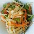 ソエ★'s cooksnap of when they made 人参ピーマン大根のマヨネーズきんぴら.