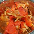 かぼす１２３'s cooksnap of when they made ５分で完成♪トマトキムチ.